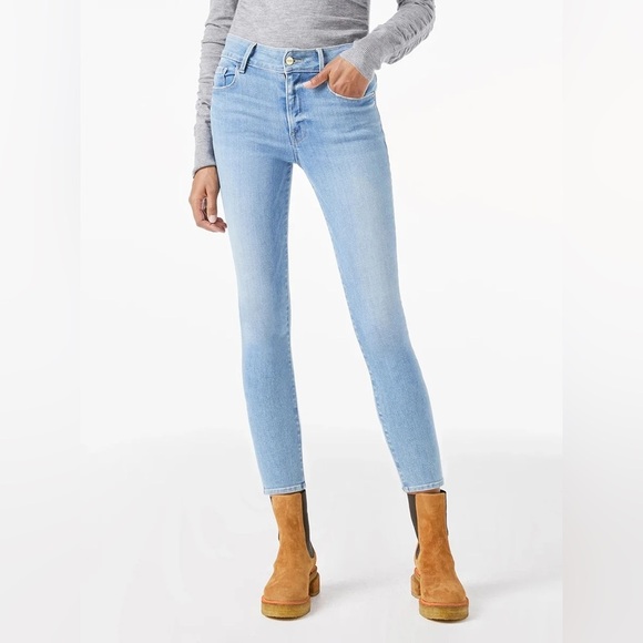 NWT Revolve Frame Le One Skinny Midrise Jeans in Caspio Size 2 (29-34) - Picture 2 of 16